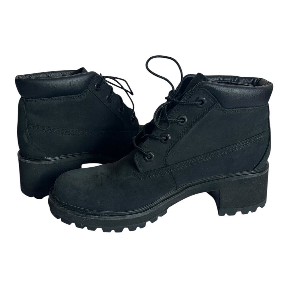 Timberland Kinsley Lug Sole Heeled Ankle Boots Size 8 - Picture 6 of 13